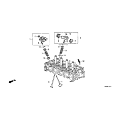 VALVE,INLET (14711-R44-A00)