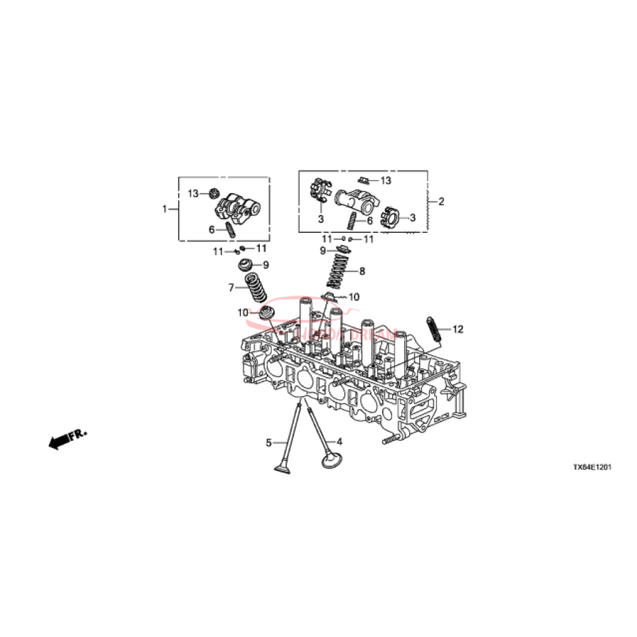 VALVE,INLET (14711-R44-A00) - 1