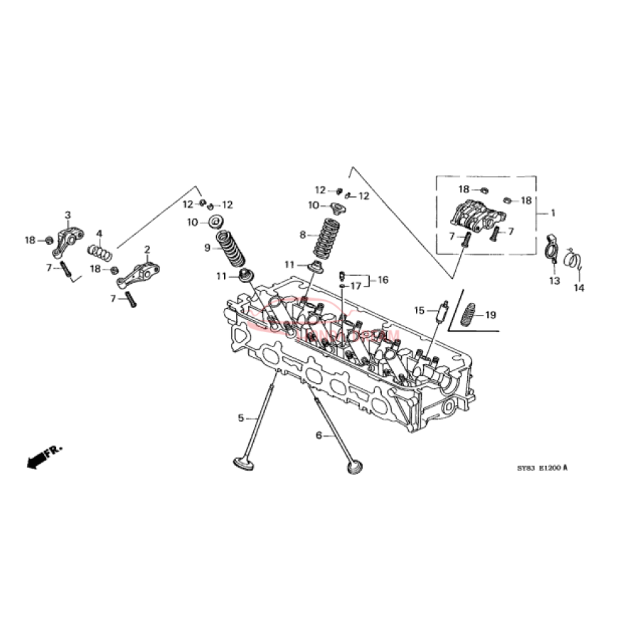 VALVE,EXHAUST (14721-P0H-A00) - 2