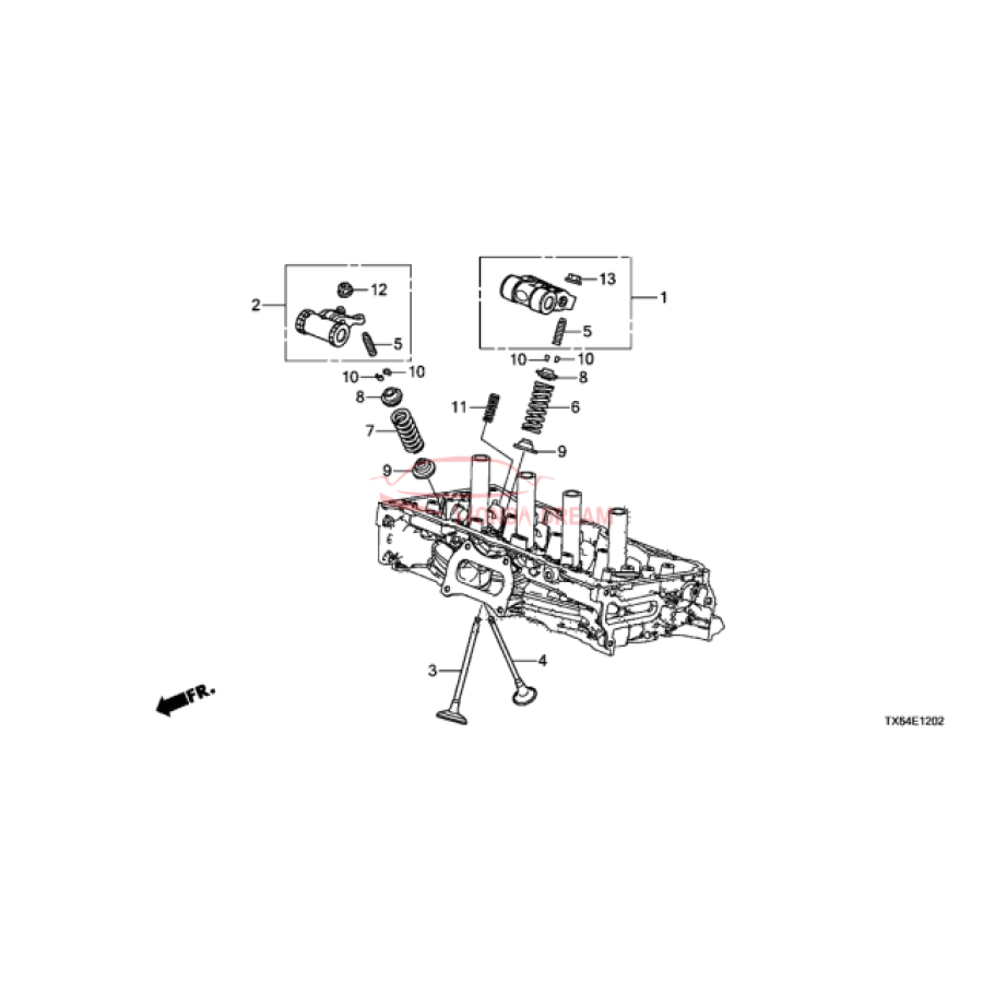SPRING, VALVE (14761-5A2-A01) - 1