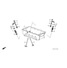 SPRING, VALVE (14761-PR4-004)