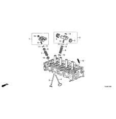 SPRING, VALVE (14761-R40-A02)