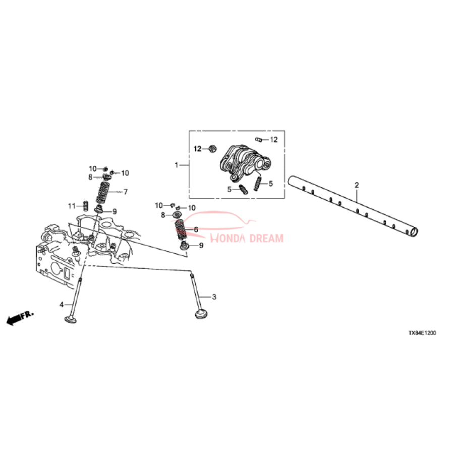 SPRING, VALVE (14761-RMX-003) - 1