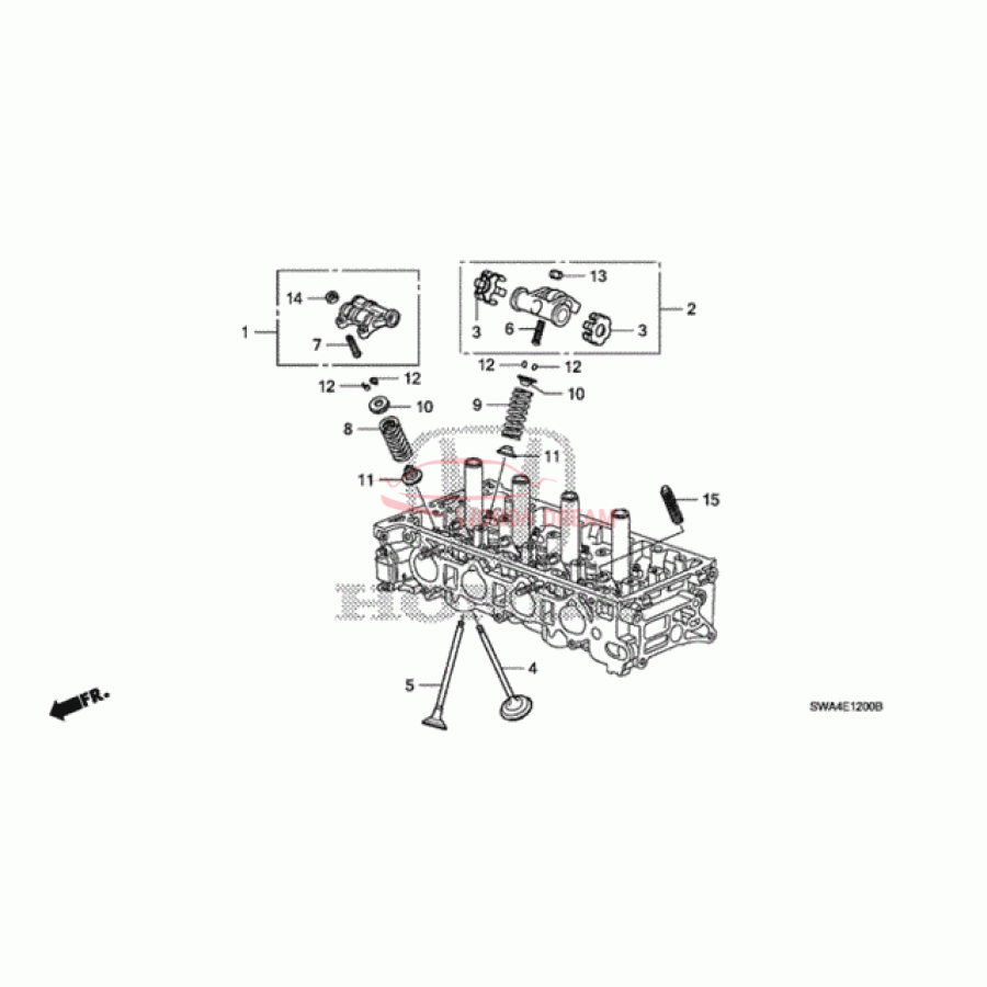 SPRING, VALVE (14761-RTA-004) - 1