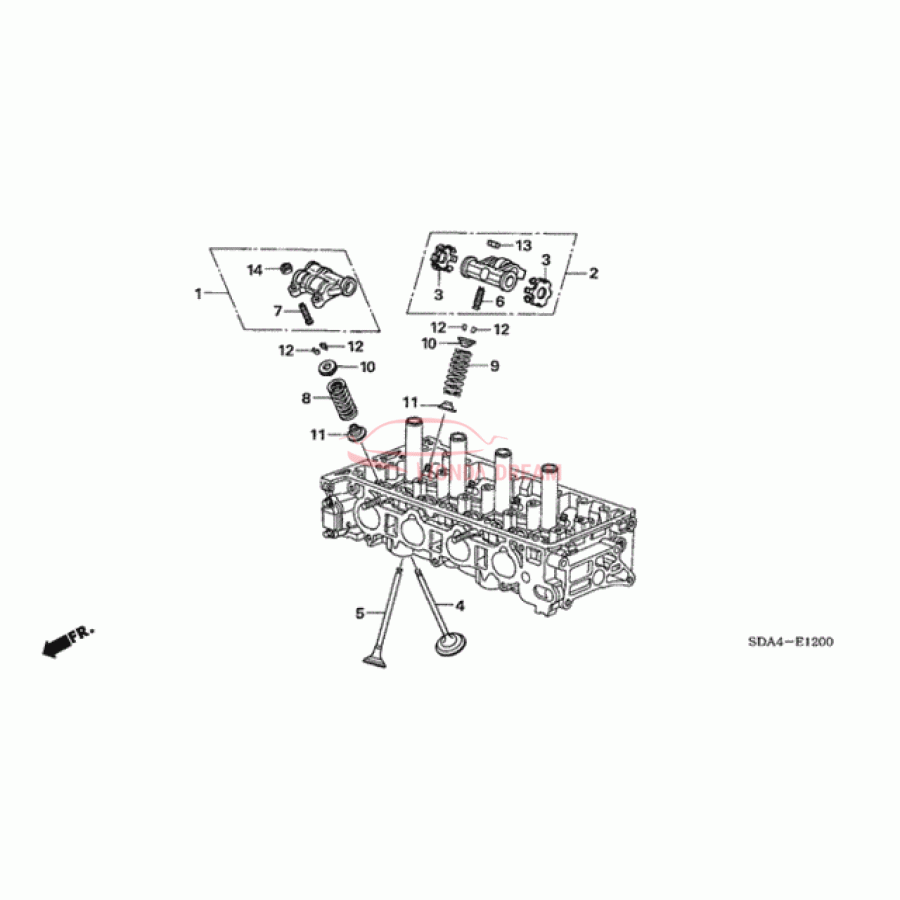 RETAINER,VALVE SP (14765-RAA-A00) - 1