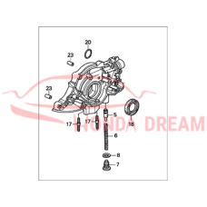 PUMP ASSY,OIL (15100-P2A-A01) - 3