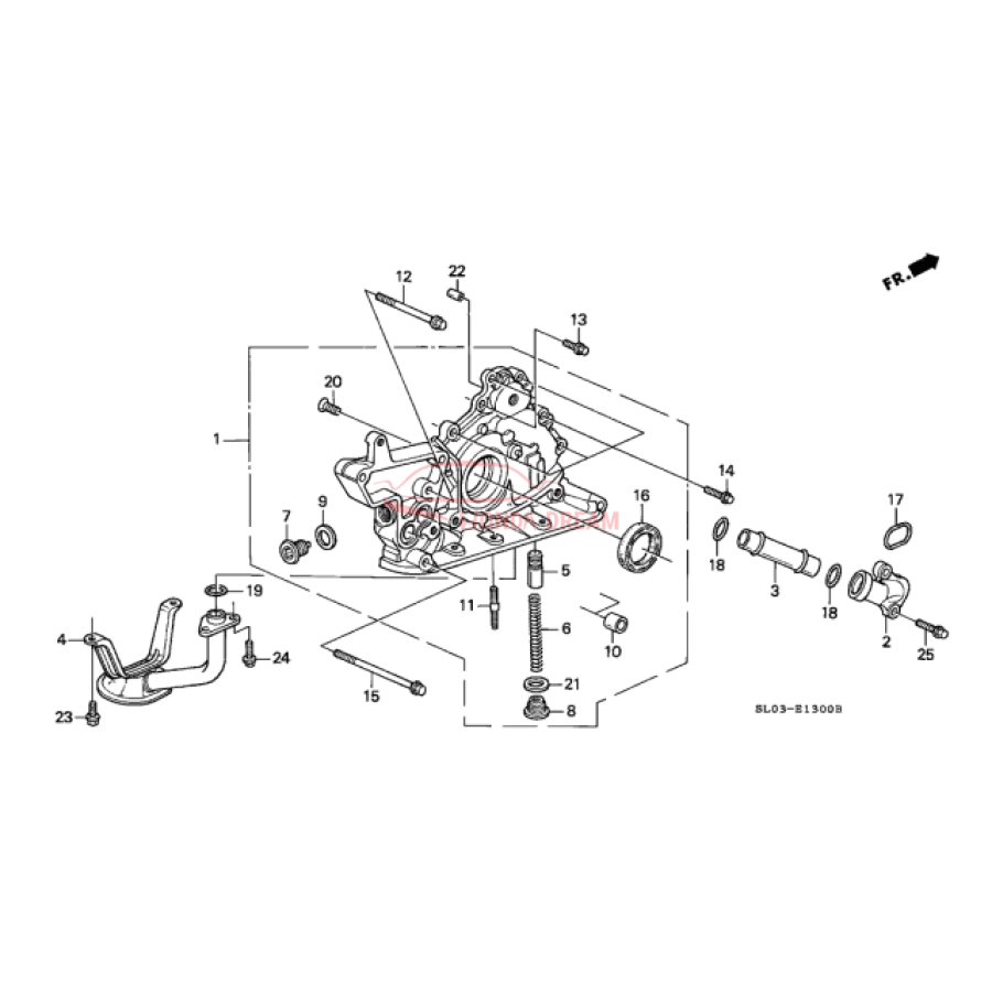 ASSY,OIL PUMP (15100-PR7-J21) - 2