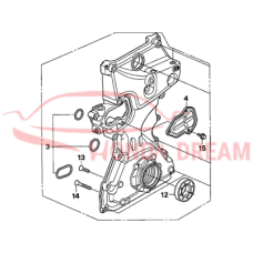 PUMP ASSY,OIL (15100-RNA-A02) - 3