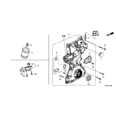 Маслозабірник системи змащування двигуна (15220-51B-H01)