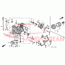 Маслозабірник системи змащування двигуна (15220-PAA-A00) - 5