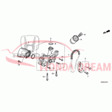 STRAINER COMP,OIL (15220-RPY-G02) - 3