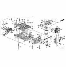 Gasket, Oil Filter Base (15312-RZA-003)