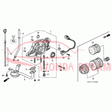 Oil filter (15400-PT1-K01) - 3