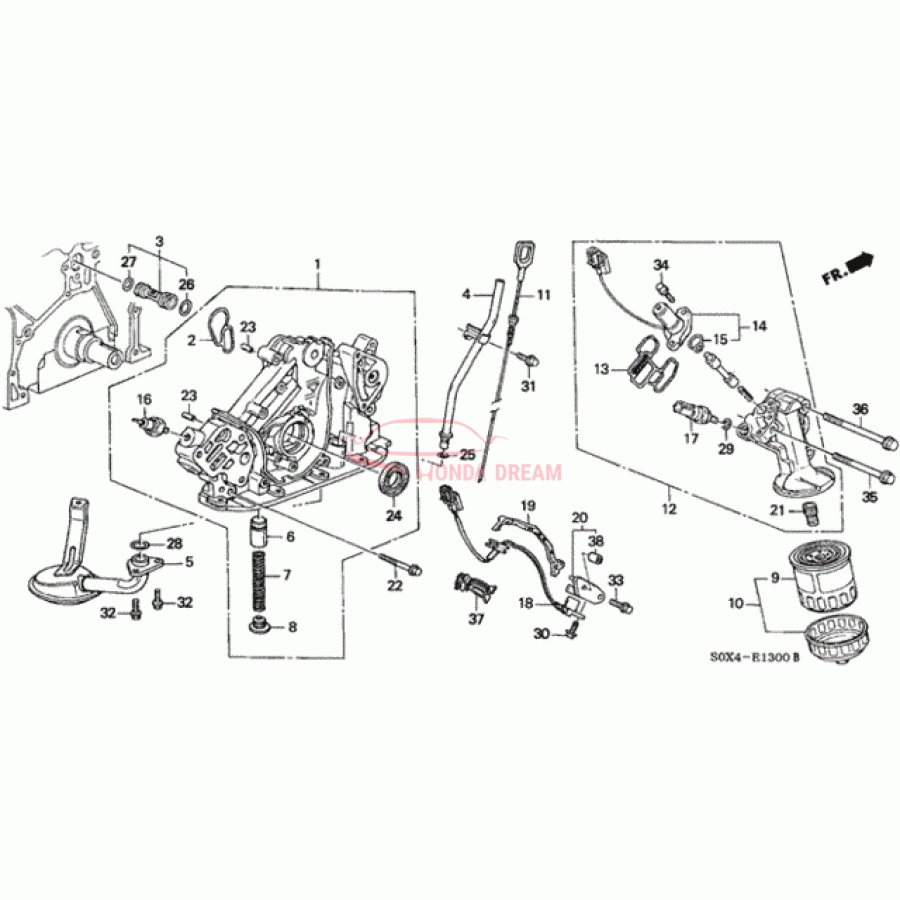 VALVE ASSY,SPOOL (15811-P8E-A01) - 1