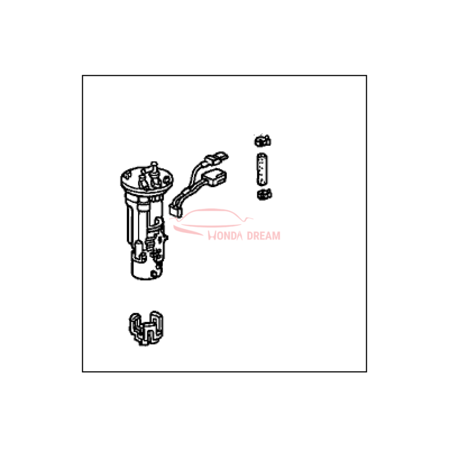 Fuel filter (16010-S84-A00) - 1