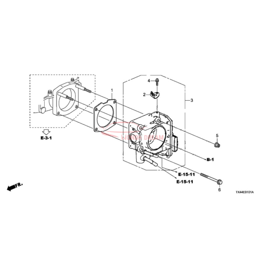 ELECTRONIC CONTL (16400-5G0-A01) - 1