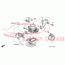 THROTTLE BODY ASS (16400-PZA-A02) - 3