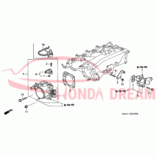 THROTTLE BODY ASS (16400-PZX-A01) - 3