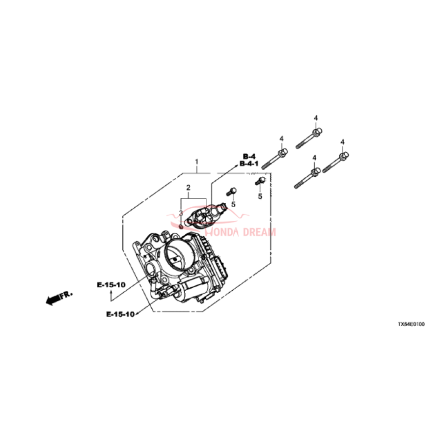 ELECTRONIC CONTL, (16400-R1B-A01) - 1