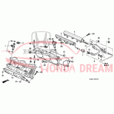 PIPE COMP,FR FUEL (16610-RKB-003) - 4