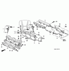 PIPE COMP,FR FUEL (16610-RKB-003)