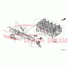 PIPE COMP,FUEL (16620-5B0-Y01) - 3