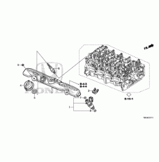 PIPE COMP,FUEL (16620-5B0-Y01)