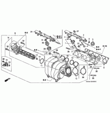 PIPE COMP,FUEL (16620-PND-003)