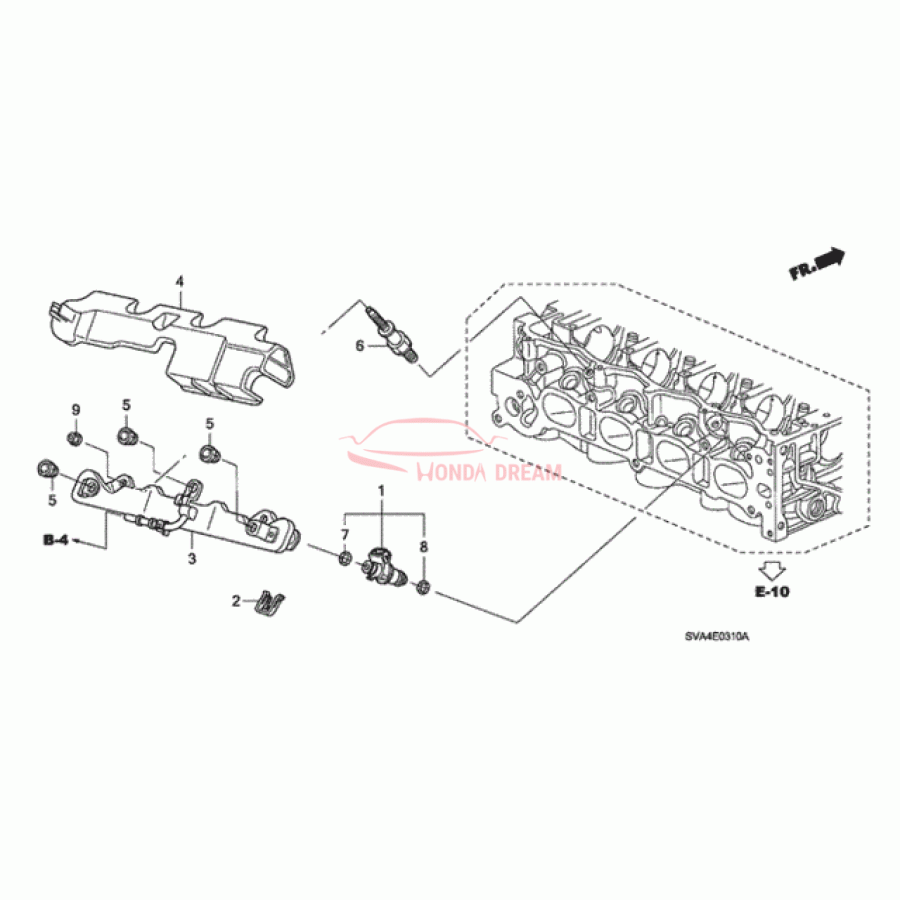 PIPE COMP,FUEL (16620-RNA-A01) - 1