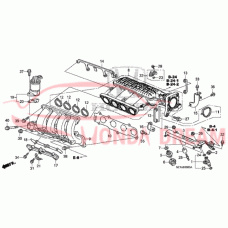 PIPE COMP,FUEL (16620-RTW-003) - 3