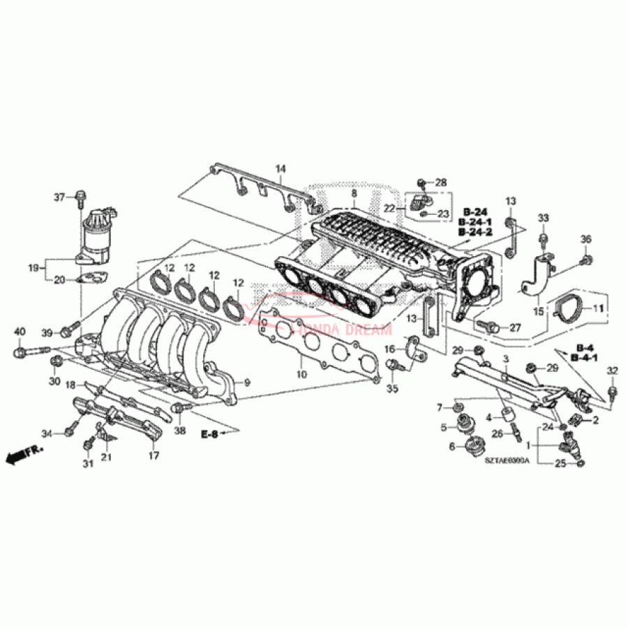 PIPE COMP,FUEL (16620-RTW-003) - 1