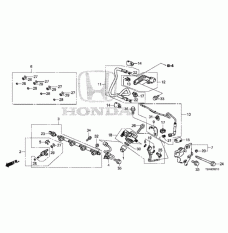 Pipe Complete B, Fuel (16721-5A2-A01)