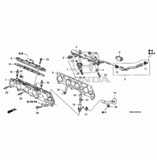 Pipe Complete B, Fuel (16721-RRA-A01)