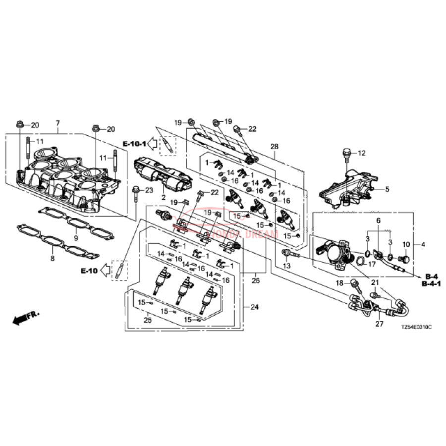 PUMP ASSY,FUEL H/ (16790-5J6-305) - 2