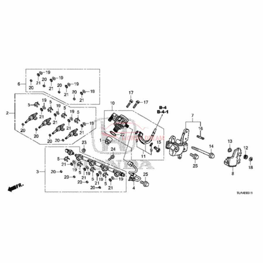 PUMP ASSY,FUEL H/ (16790-5PH-A01) - 1