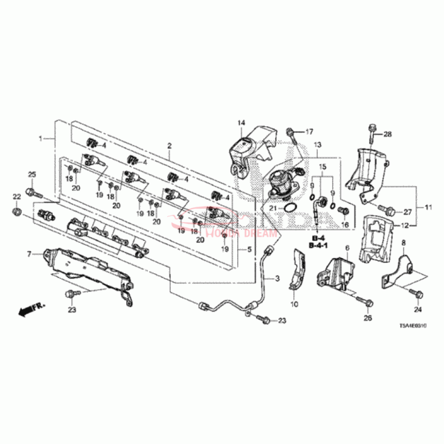 PUMP ASSY,FUEL H/ (16790-5R1-004) - 1