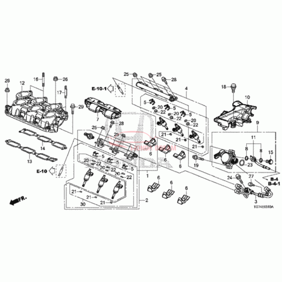 PUMP ASSY,FUEL H/ (16790-RLV-305) - 1