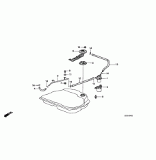 Fuel filter (16900-SE0-004)