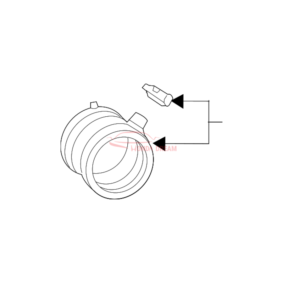 TUBE A SET,AIR FL (17011-5BF-A00) - 1