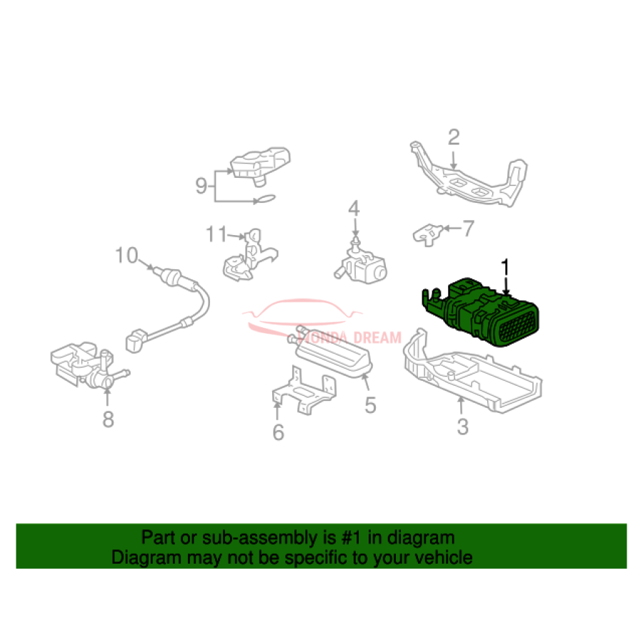 SET,CANISTER ASSY (17011-SCV-A00) - 2