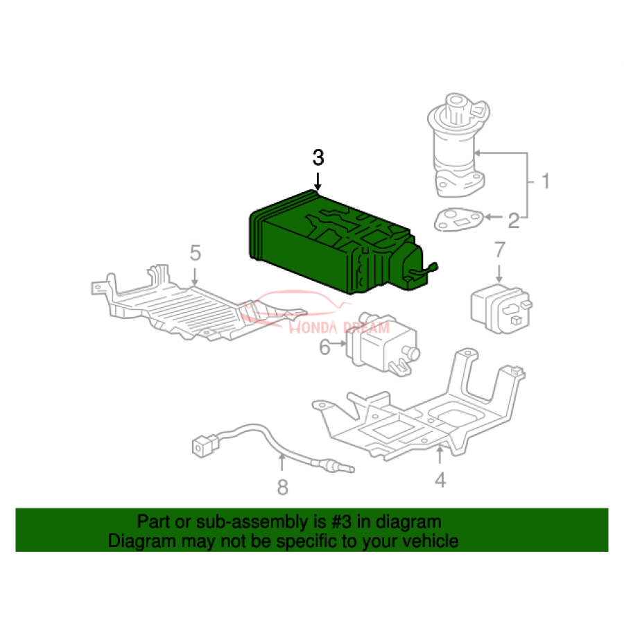 SET,CANISTER ASSY (17011-SHJ-A01) - 2