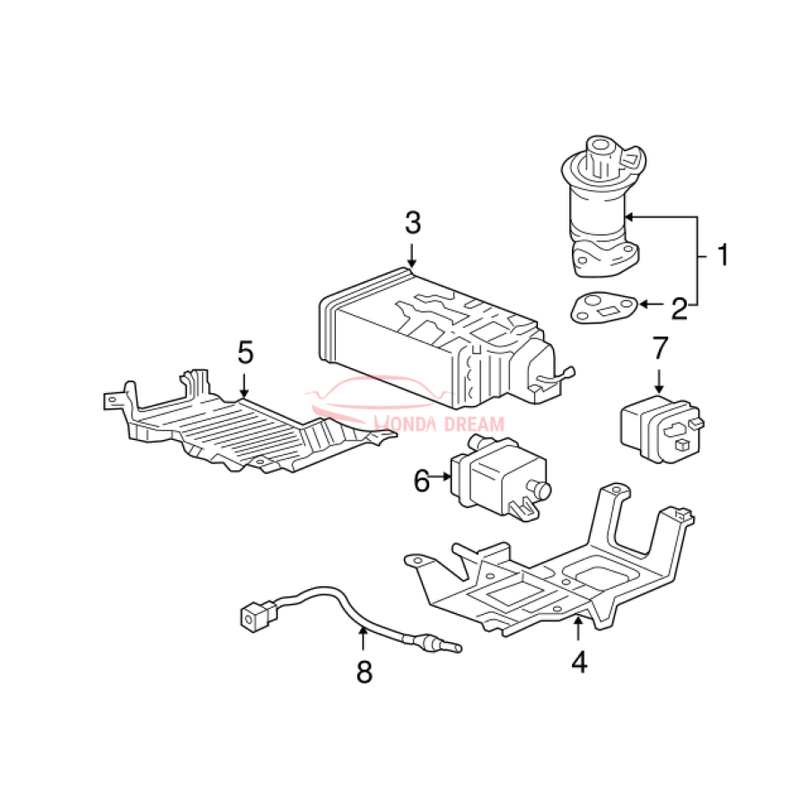 SET,CANISTER ASSY (17011-SHJ-A01) - 3