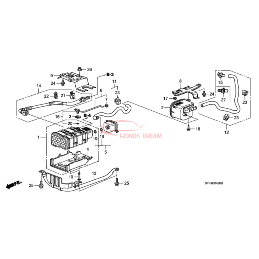 SET,CANISTER ASSY (17011-STK-A01) - 2