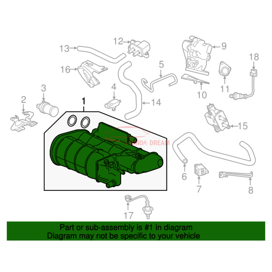 SET,CANISTER ASSY (17011-T3W-A01) - 2