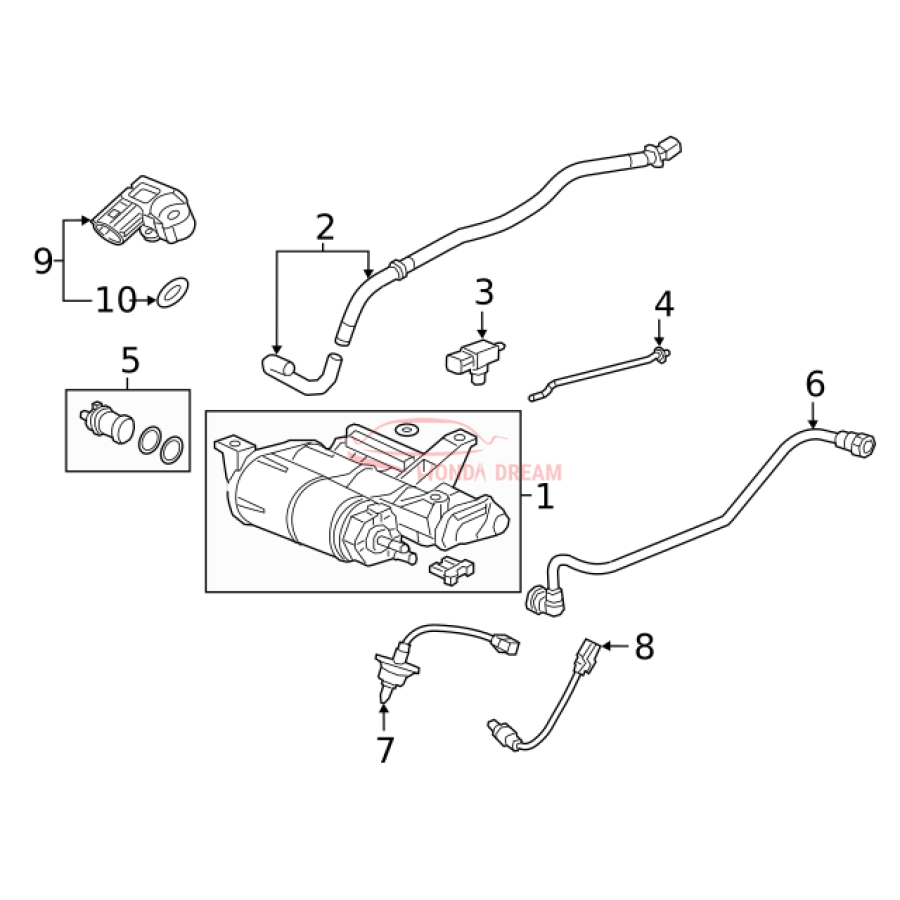 SET,CANISTER ASSY (17011-TBA-L01) - 3