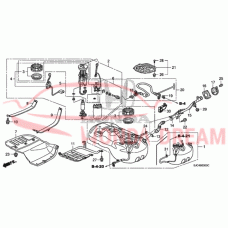 Fuel filter (17048-SJC-A00) - 3