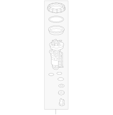 Fuel filter (17048-T5R-A00)