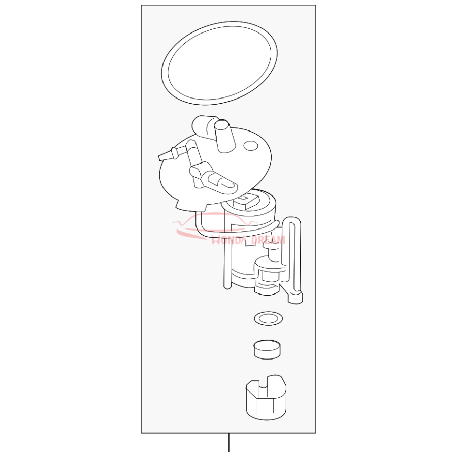 Fuel filter (17048-TGH-A01) - 1