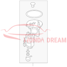 Fuel filter (17048-THR-A00) - 4