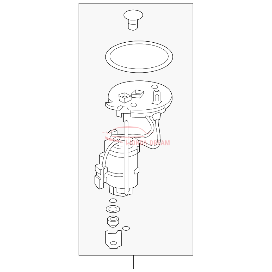 Fuel filter (17048-THR-A00) - 1